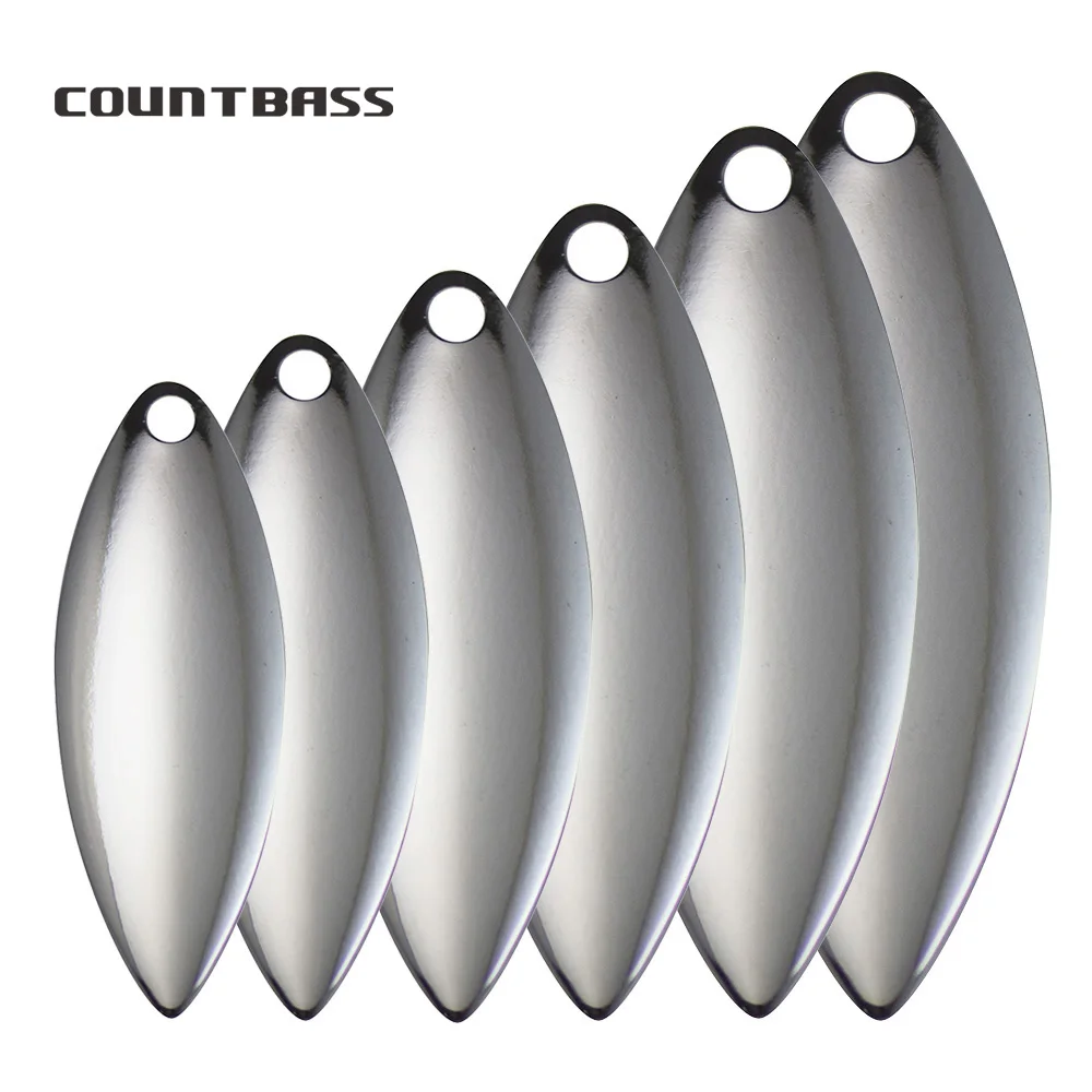 Bass Fishing Lure - 50 Chiếc Kích Thước 1-6 Thép
