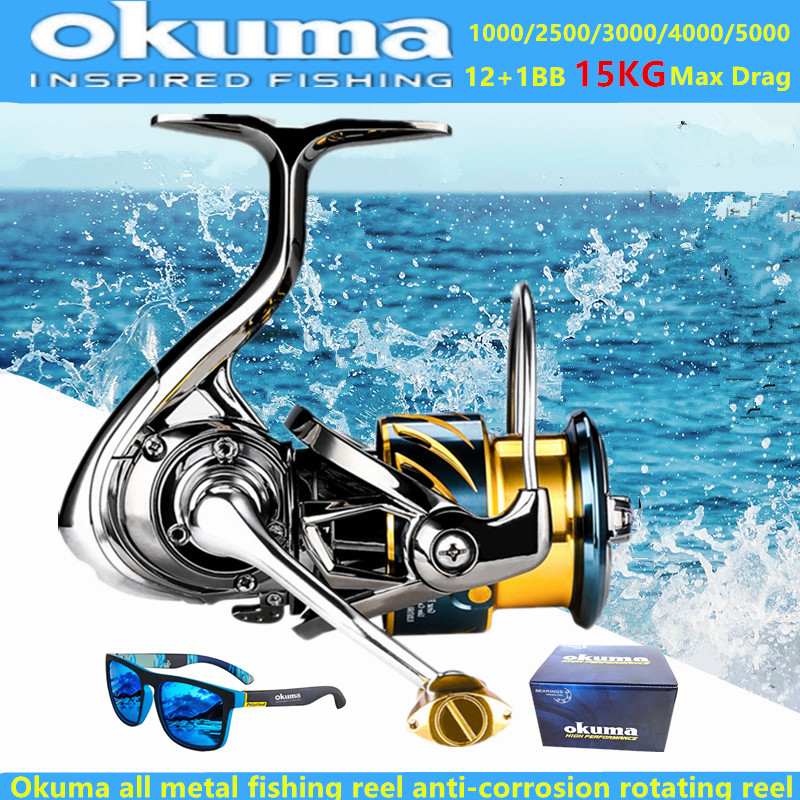 Okuma All Metal Fishing Reel 1 - đánh giá và giá Fishing Equipment Daiwa