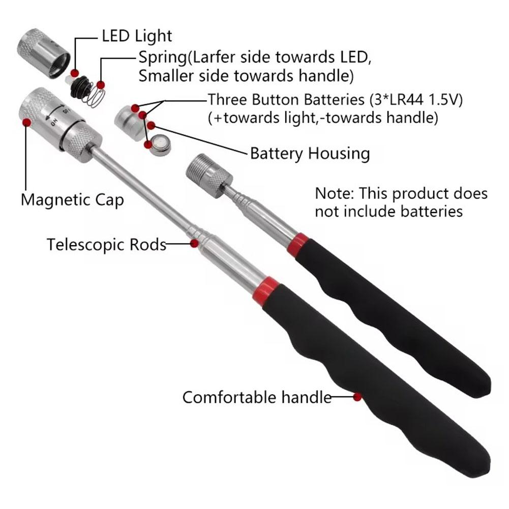 Telescopic Magnetic Pen with L - đánh giá và giá Telescopic Fishing Rod