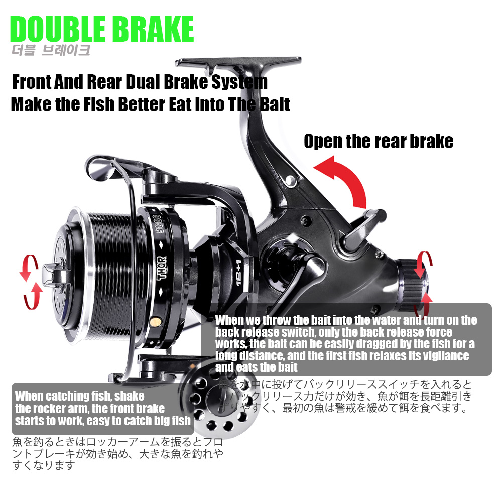 New Carp Fishing Reel Spinning - đánh giá và giá Fishing Equipment Daiwa