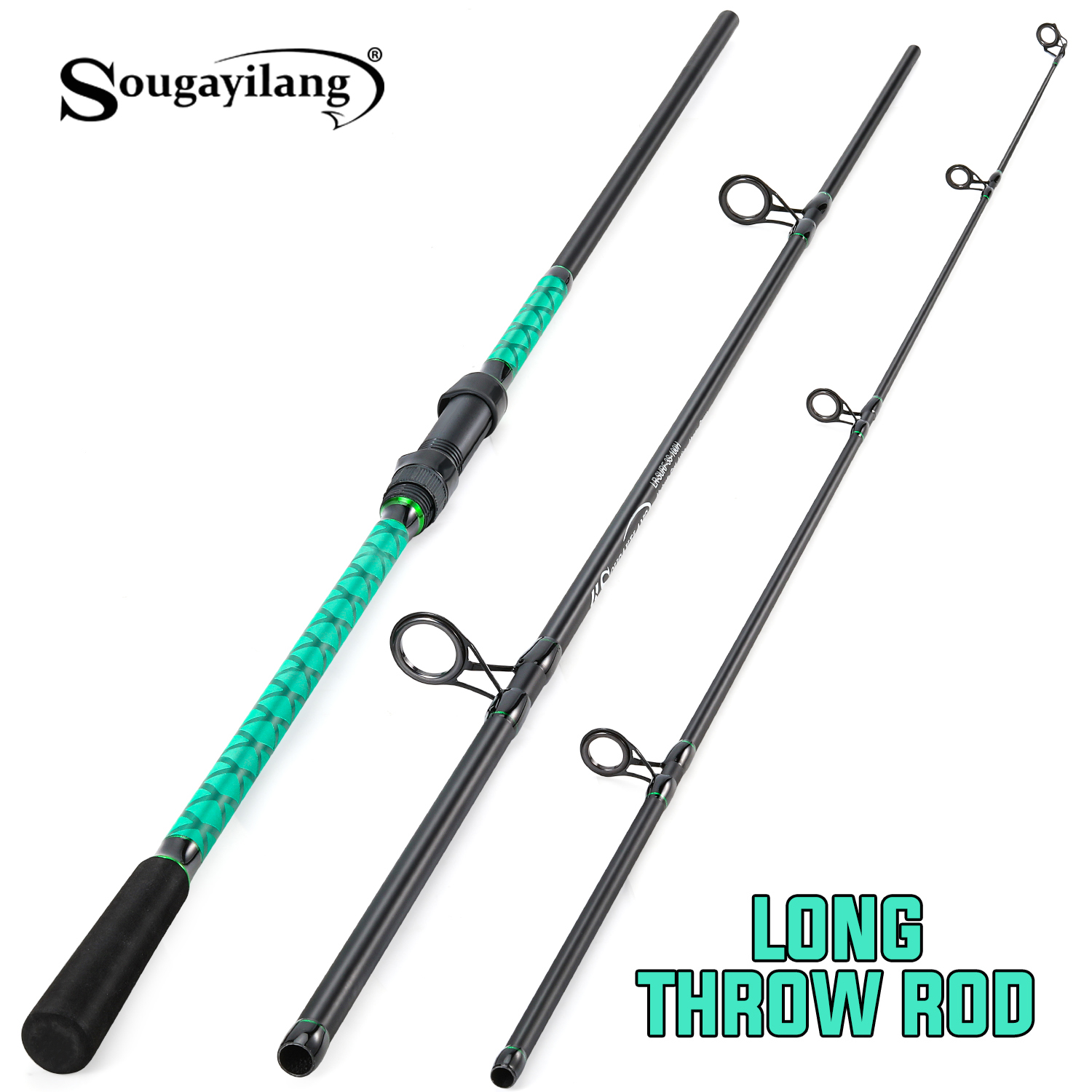 Sougayilang Carp Fishing Rod 3 - đánh giá và giá Surf Fishing Equipment