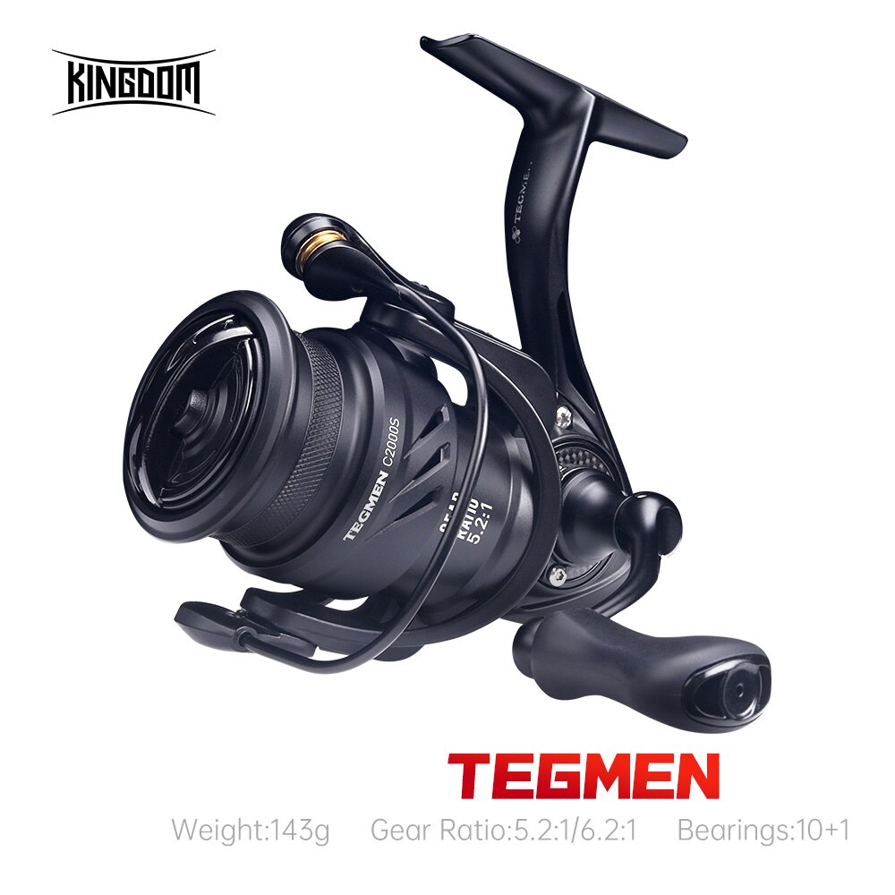 Kingdom Tegmen 5.2:1 6.2:1 143 - đánh giá và giá Fishing Equipment Daiwa