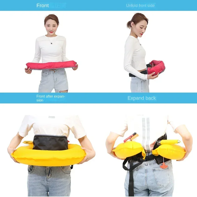 Automatic Fishing Waist Belt T - đánh giá và giá Fishing Vest Jacket
