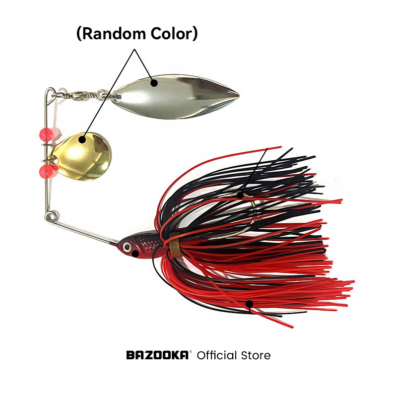 Bazooka 15g 18g Spinnerbait Fi - đánh giá và giá Bass Fishing Lure