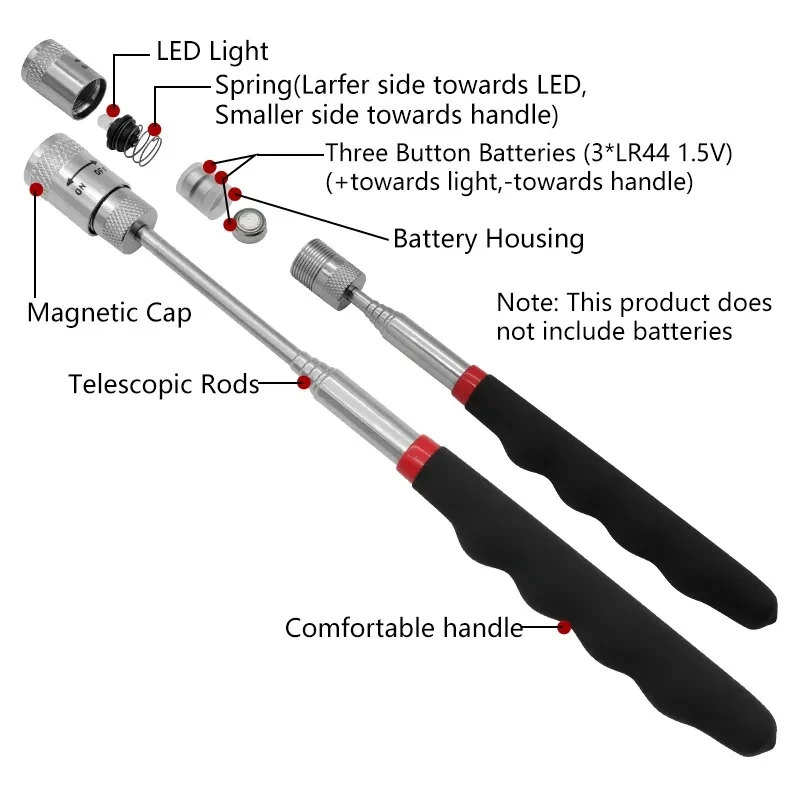 Telescopic Magnetic Pen Extend - đánh giá và giá Telescopic Fishing Rod