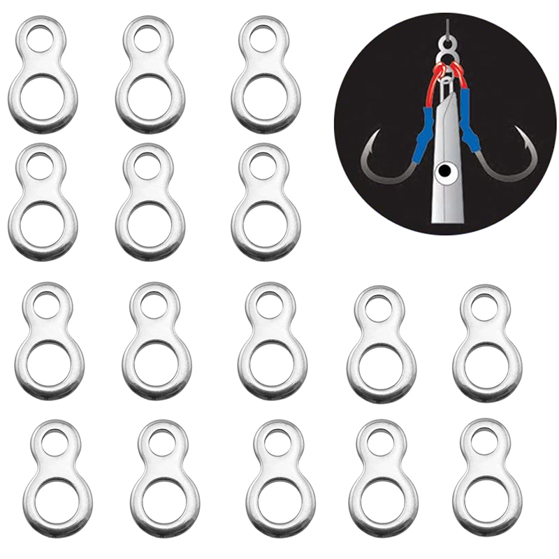 10-50Pcs Stainless Steel Fishi - đánh giá và giá Fishing Quest
