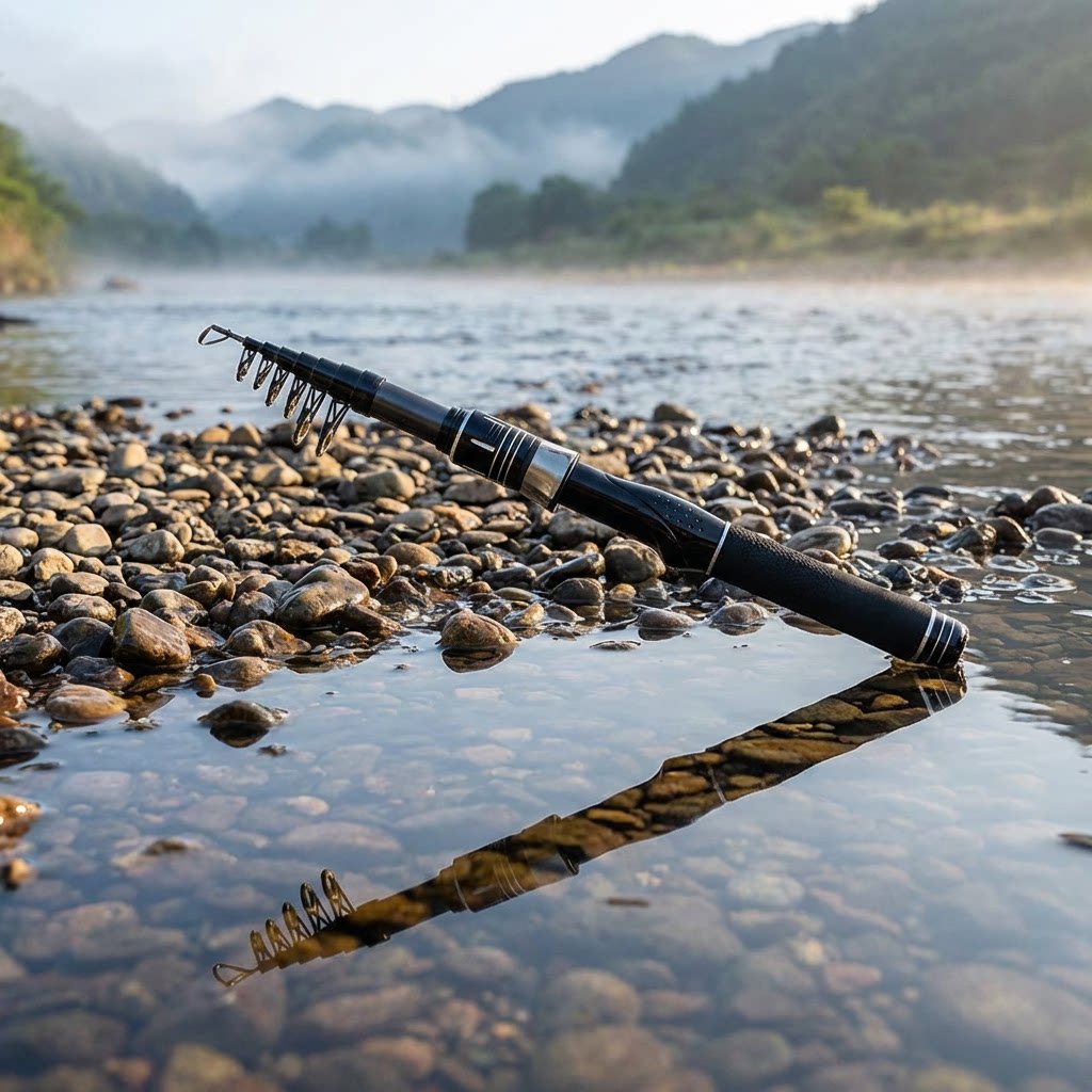 Ultralight Telescopic Carbon F - đánh giá và giá Telescopic Fishing Rod