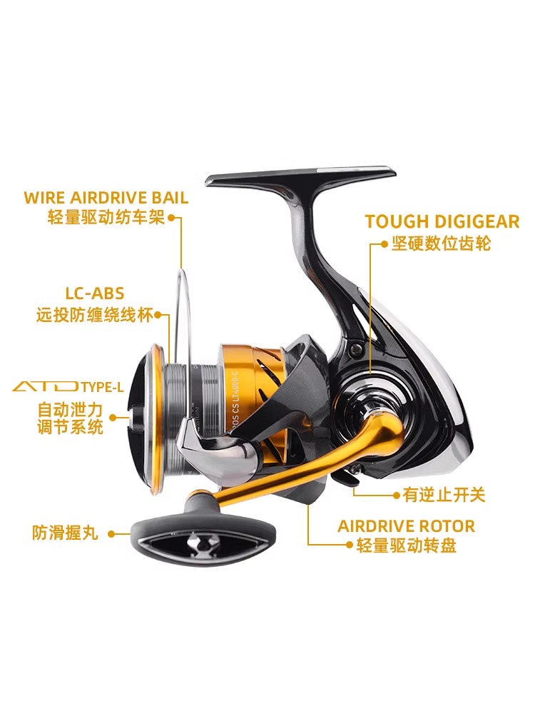 24 DAIWA REVROS CS LT Spinning - đánh giá và giá Fishing Equipment Daiwa