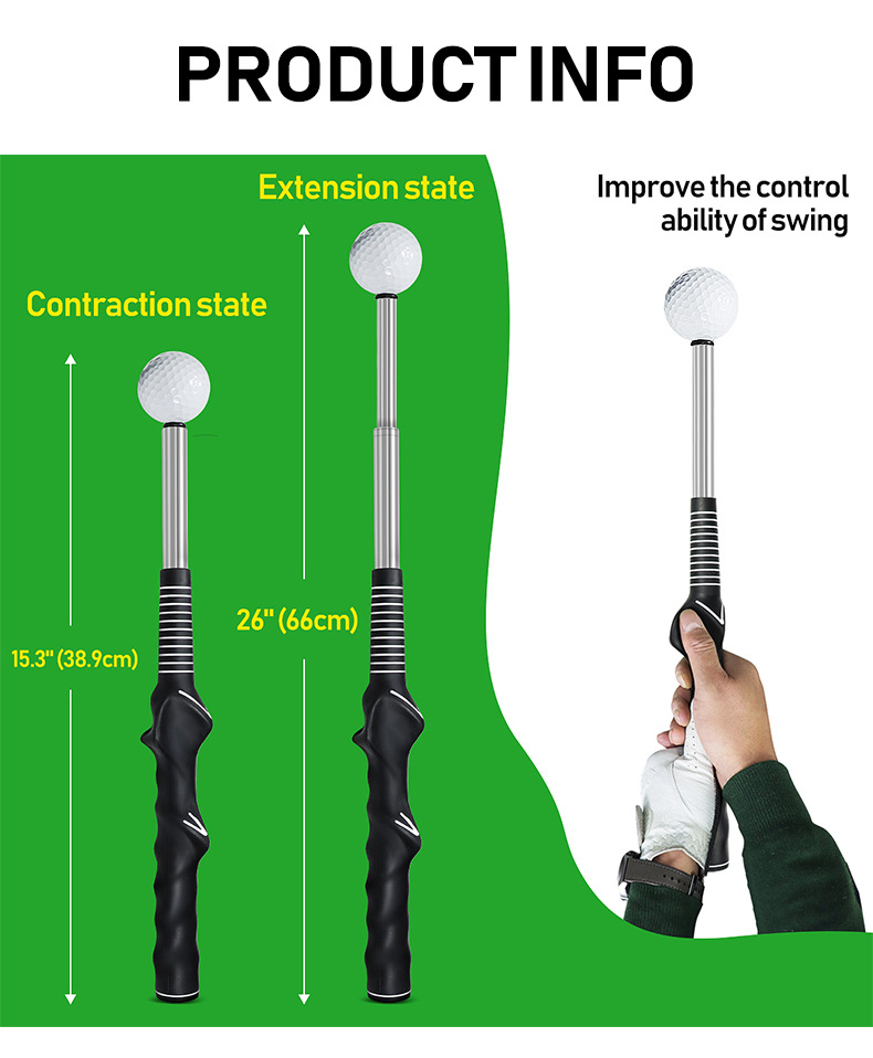 Golf Telescopic Swing Trainer  - đánh giá và giá Telescopic Fishing Rod