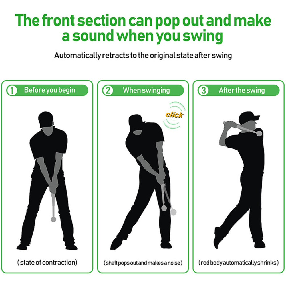 Golf Telescopic Swing Trainer  - đánh giá và giá Telescopic Fishing Rod