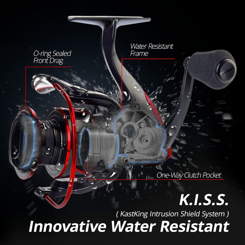 Kastking Vòng Bi Cầu cá mập II - đánh giá và giá Fishing Equipment Daiwa