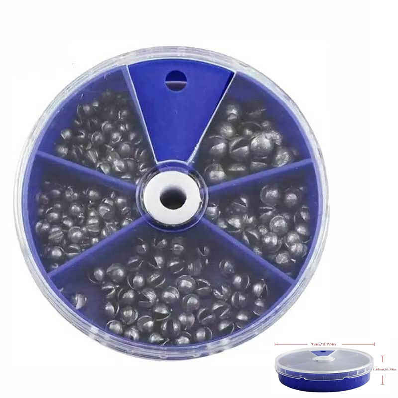 Split Shot Fishing Sinkers Wei - đánh giá và giá Tackle Box