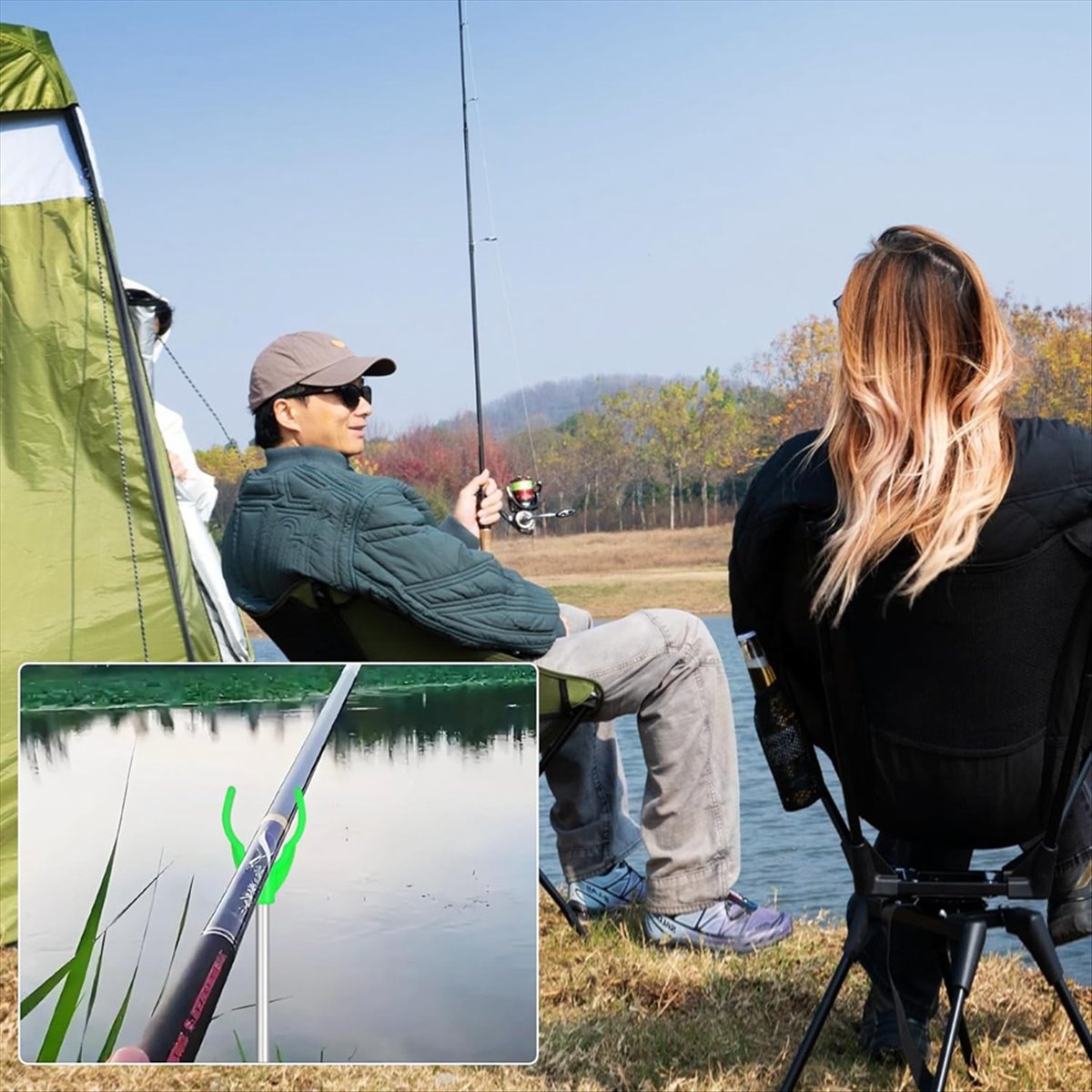 [MEGAL SALE]Fishing Rod Holder - đánh giá và giá Telescopic Fishing Rod