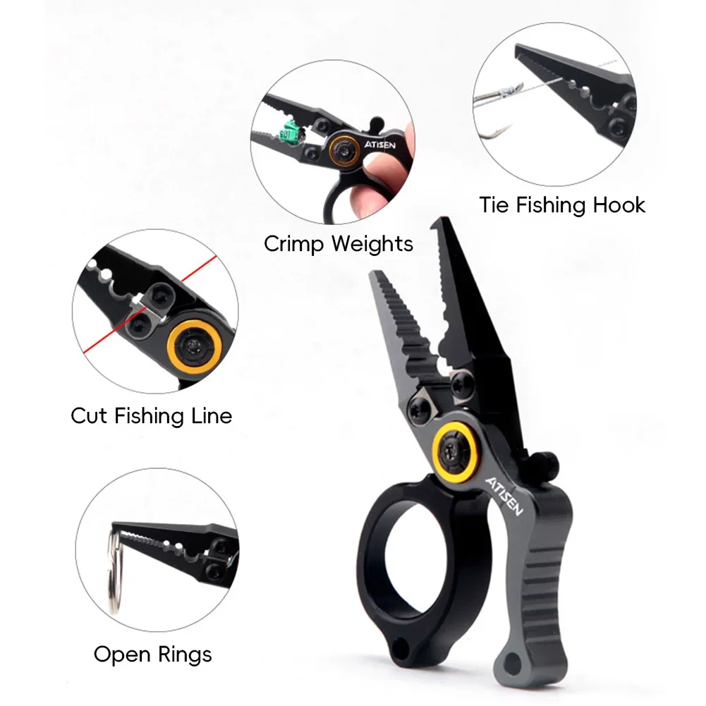 Fishing Pliers Mini Size Outdo - đánh giá và giá Fishing Equipment Target
