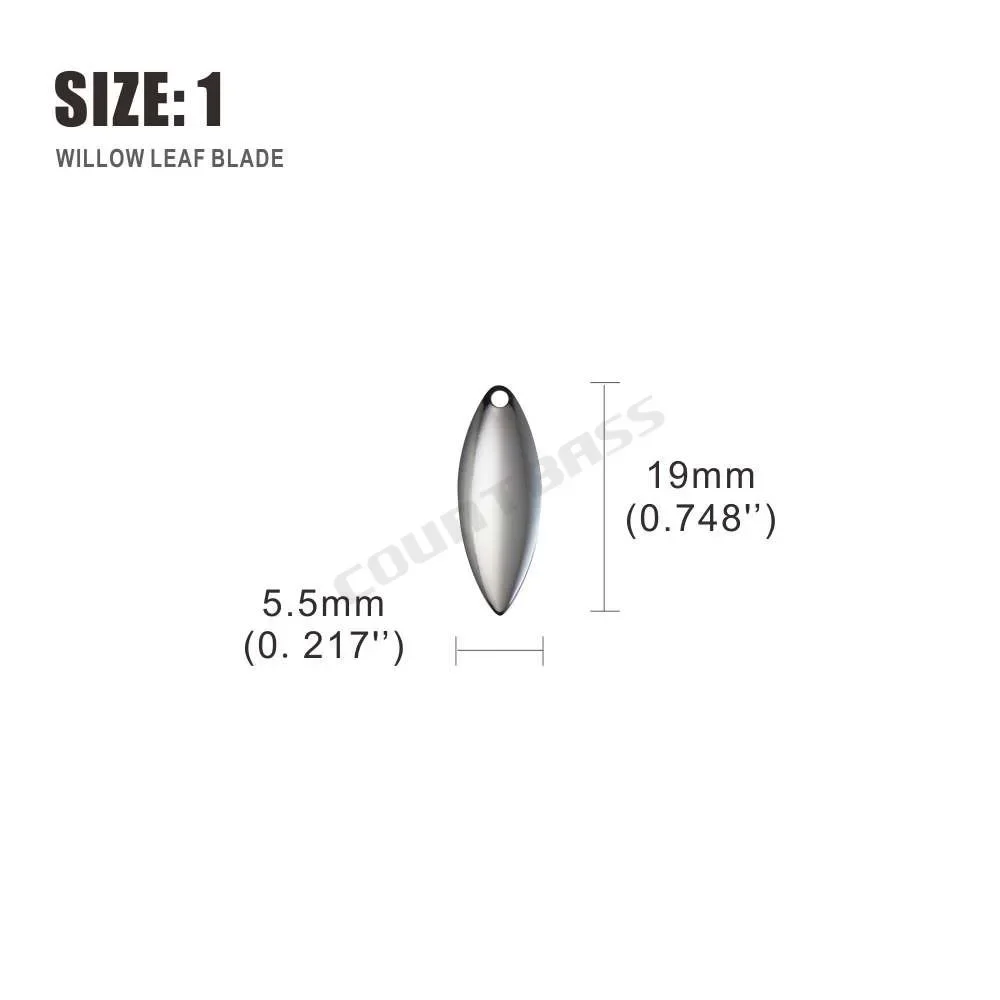50 Chiếc Kích Thước 1-6 Thép N - đánh giá và giá Bass Fishing Lure