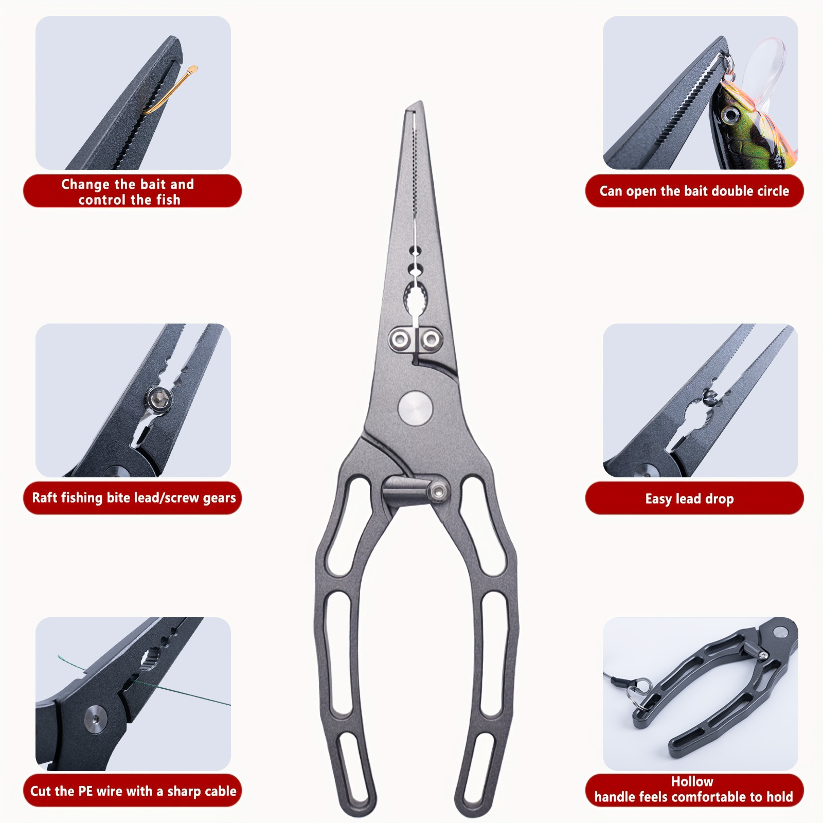 Fishing Pliers and Fish Grippe - đánh giá và giá Fishing Equipment Target